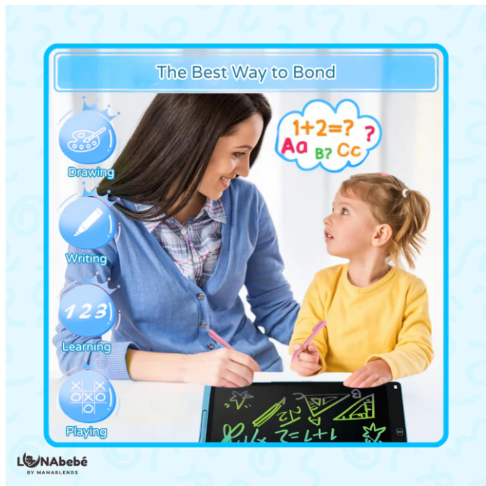 Lunabebe Jumbo Multri-Color LCD Writing Board