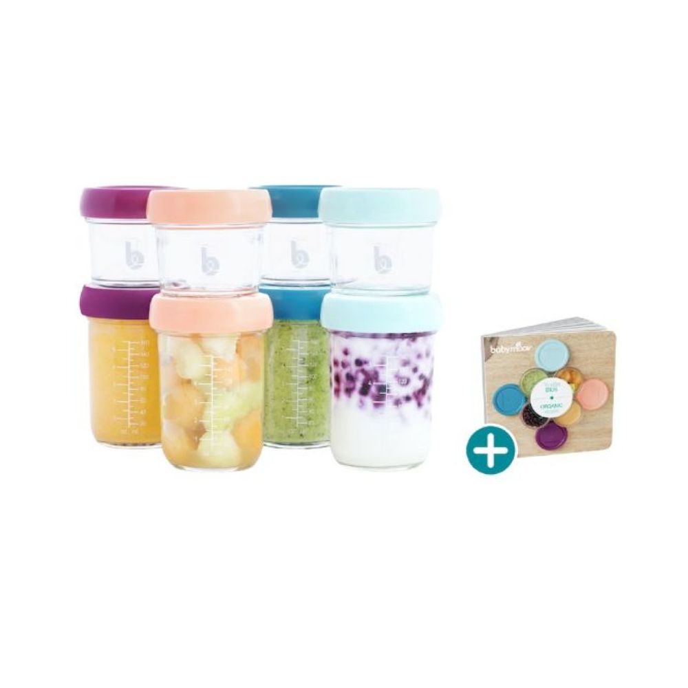 Babymoov Babybowls Glass Storage Containers (Set of 8)