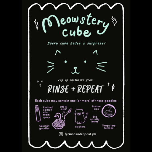 Rinse & Repeat Meowstery Cube (Blind Box)