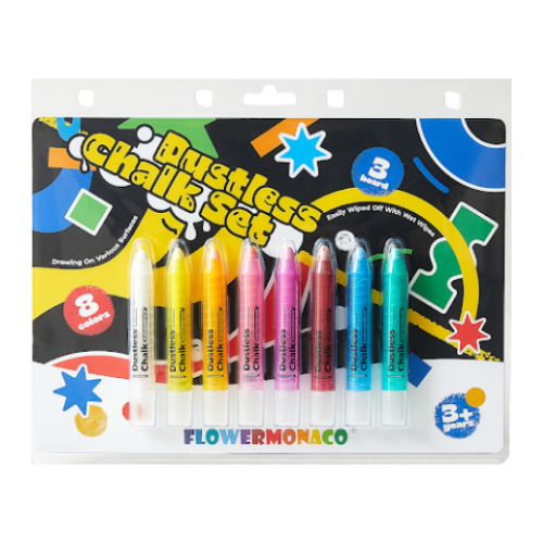 Flower Monaco Dustless Chalk Set