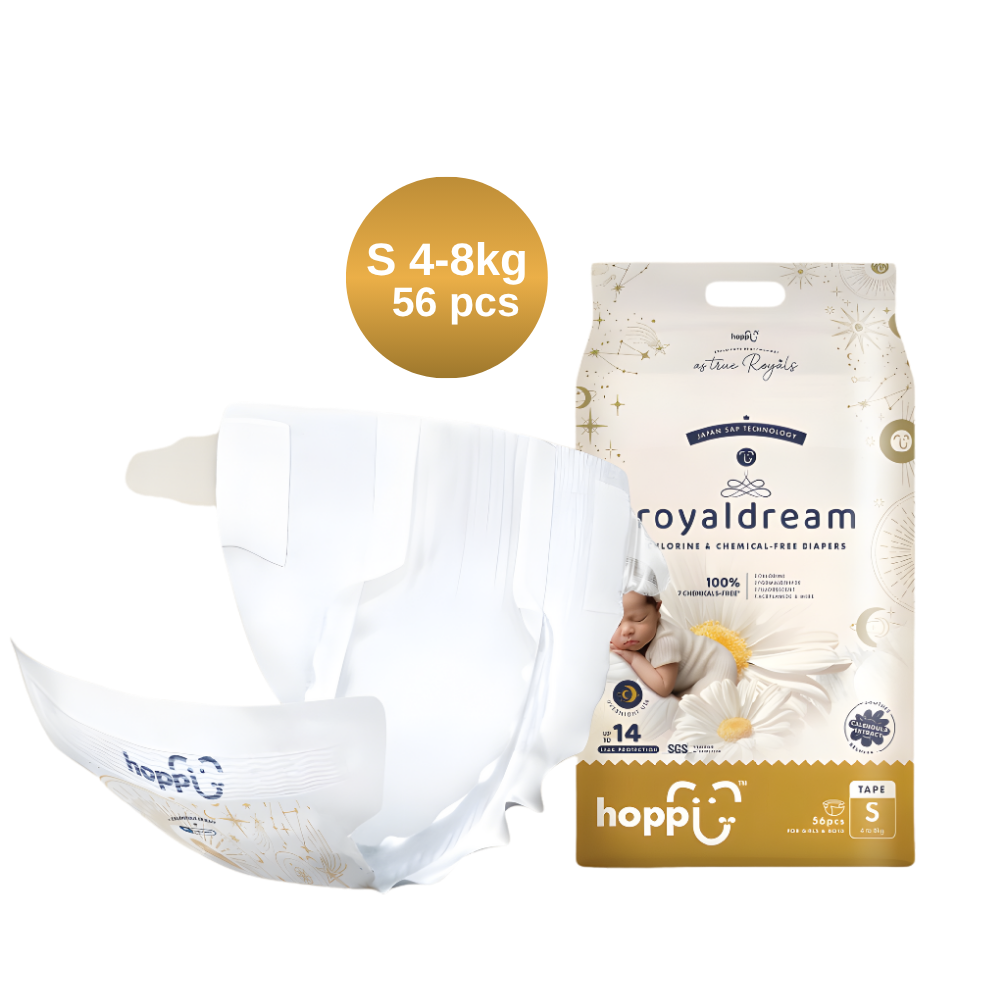 Hoppi RoyalDream Baby Diaper Tape | Hypoallergenic Babies