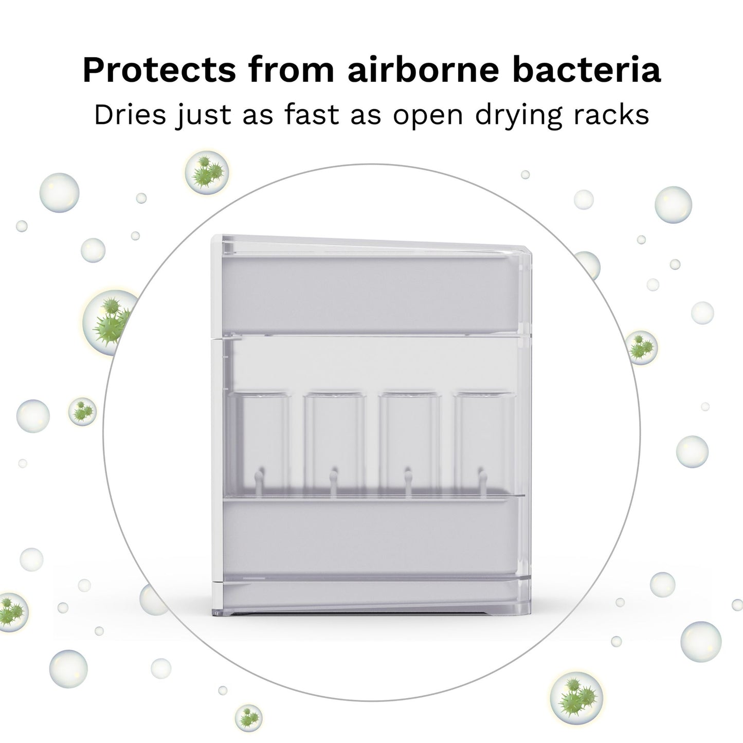Baby Brezza Covered Drying Rack + Organizer