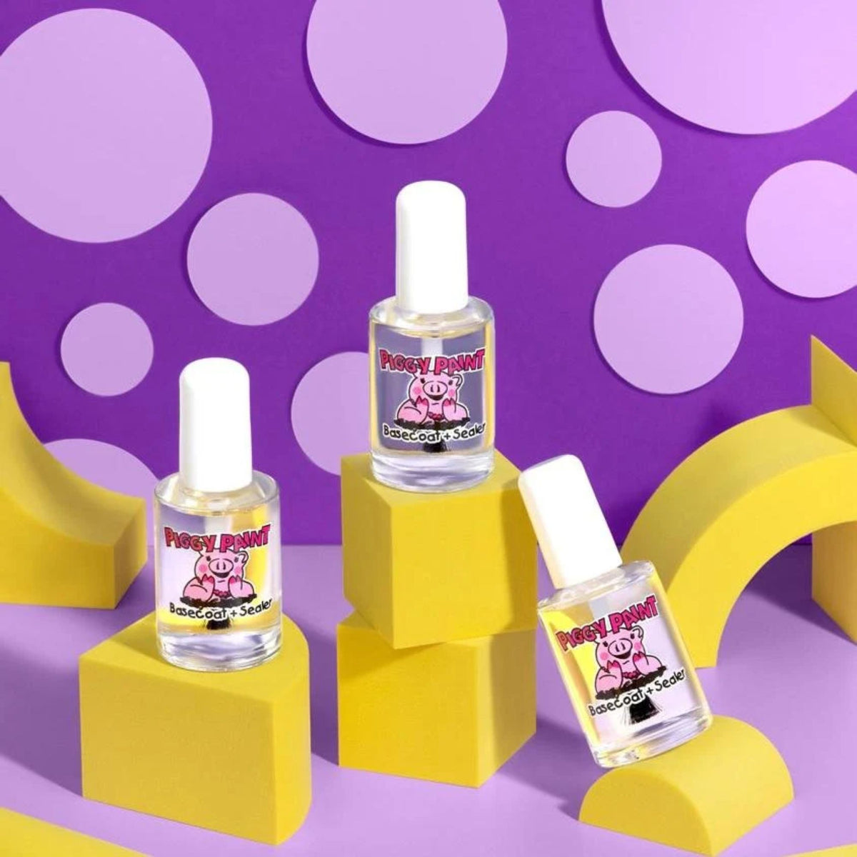 Piggy Paint Topcoats - Basecoat + Sealer