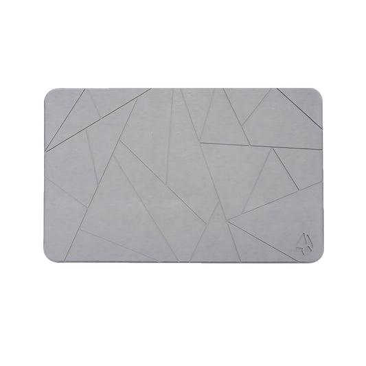 Kyubey Instant Dry Super Absorbent Non Slip Hard Mat Carve Series