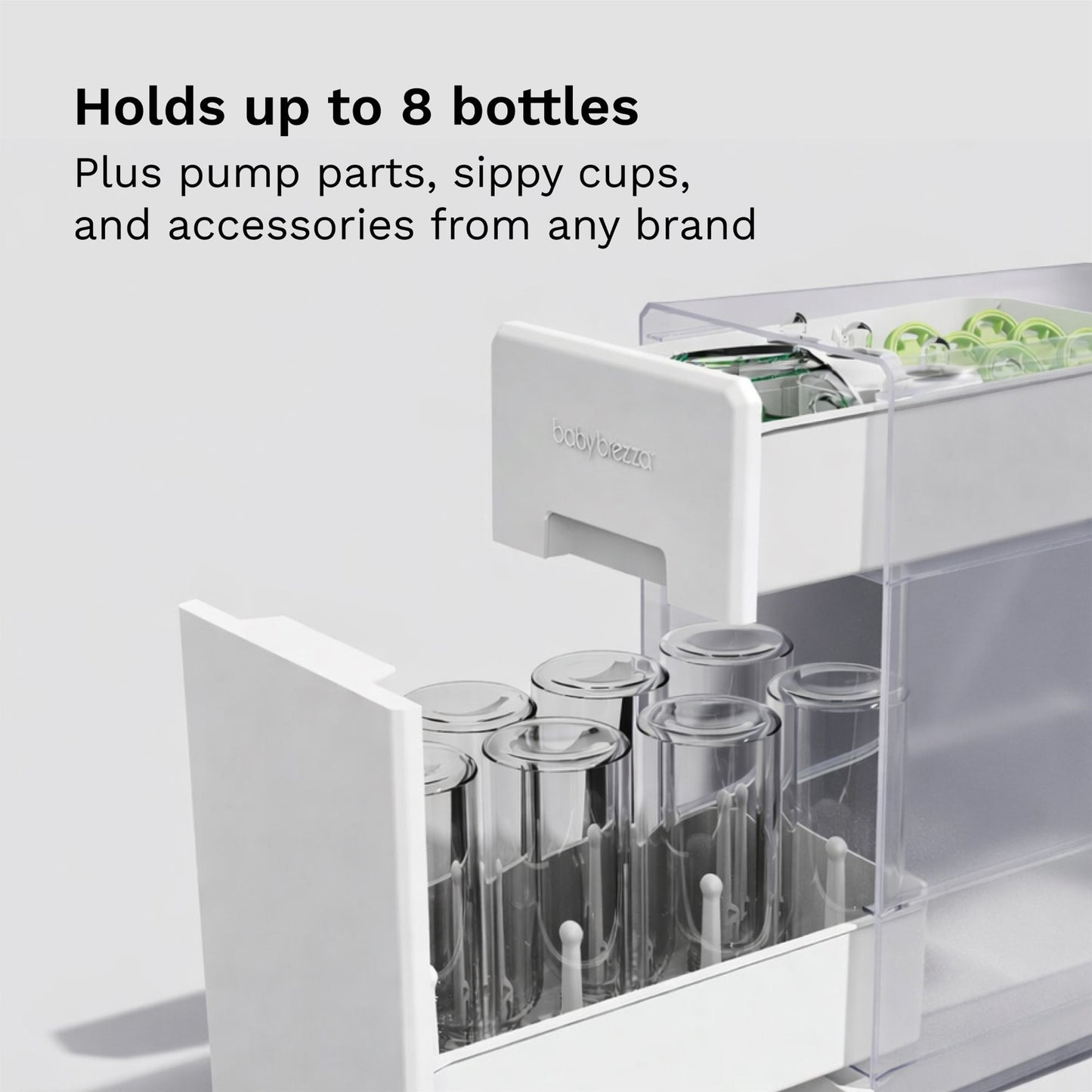 Baby Brezza Covered Drying Rack + Organizer