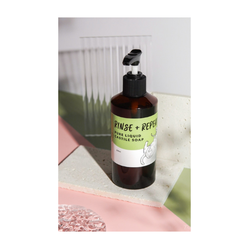 Rinse & Repeat Liquid Castile Soap (Olive-Oil Based)