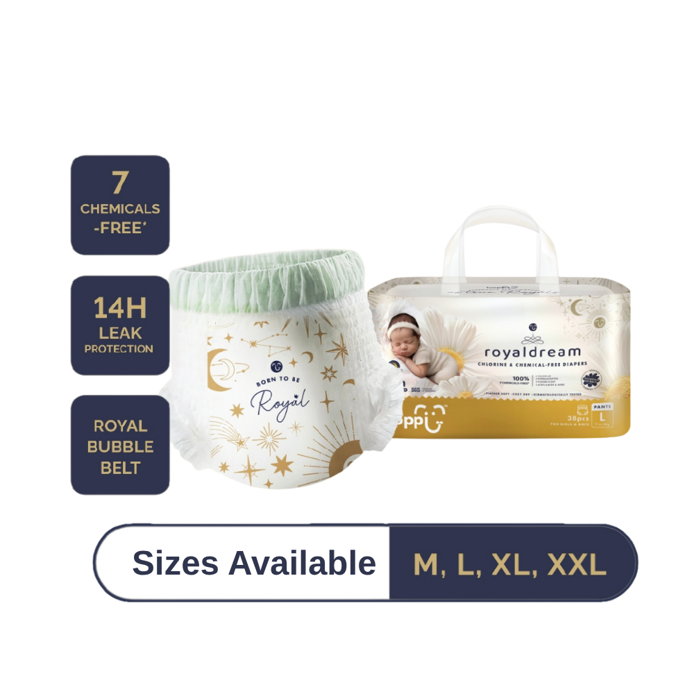 Hoppi RoyalDream Baby Diaper Pants | Hypoallergenic Babies