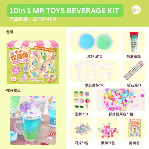Mr. Toys DIY 10 Activity Arts and Crafts 10in1 Set