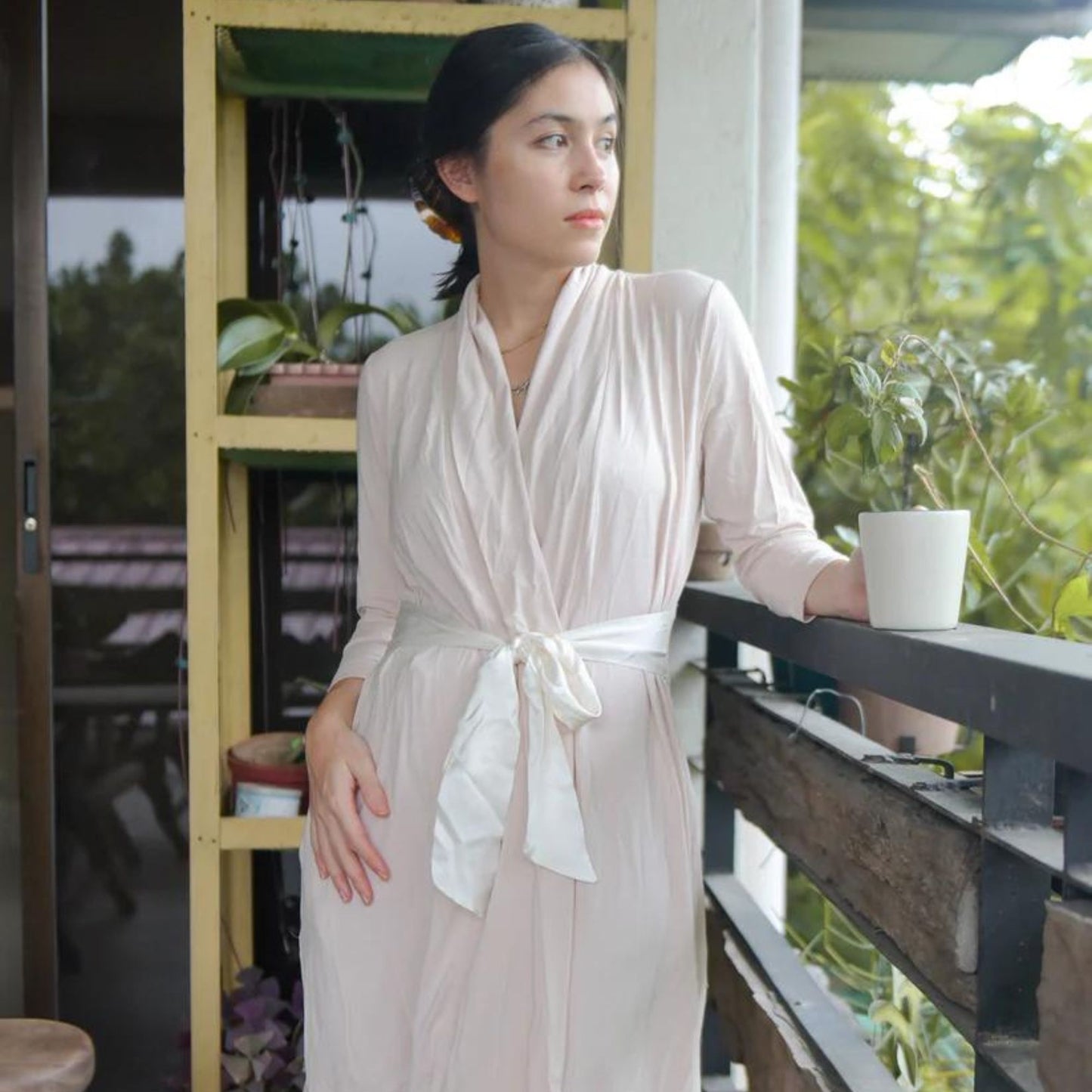 Lily of the Valley Lounge Robe