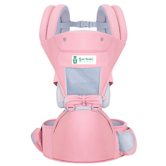 Boodada Ergonomic Hip Seat Baby Carrier Comfortable Sling with Pockets