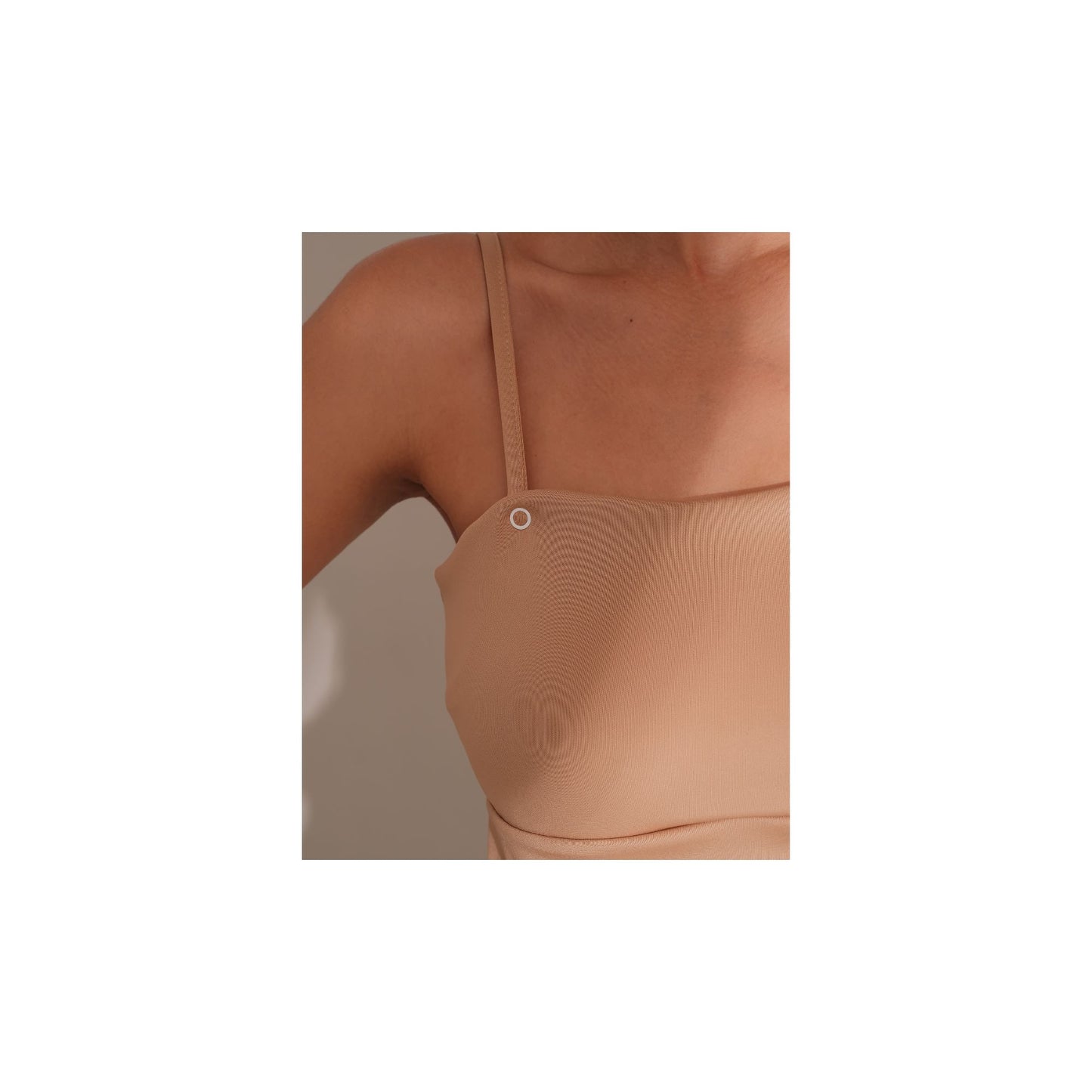Sexy Mommy PH Breastfeeding Wear - THE CAMI (BLACK/NUDE) | Soft, Comfy, With Built-in Bra Pads