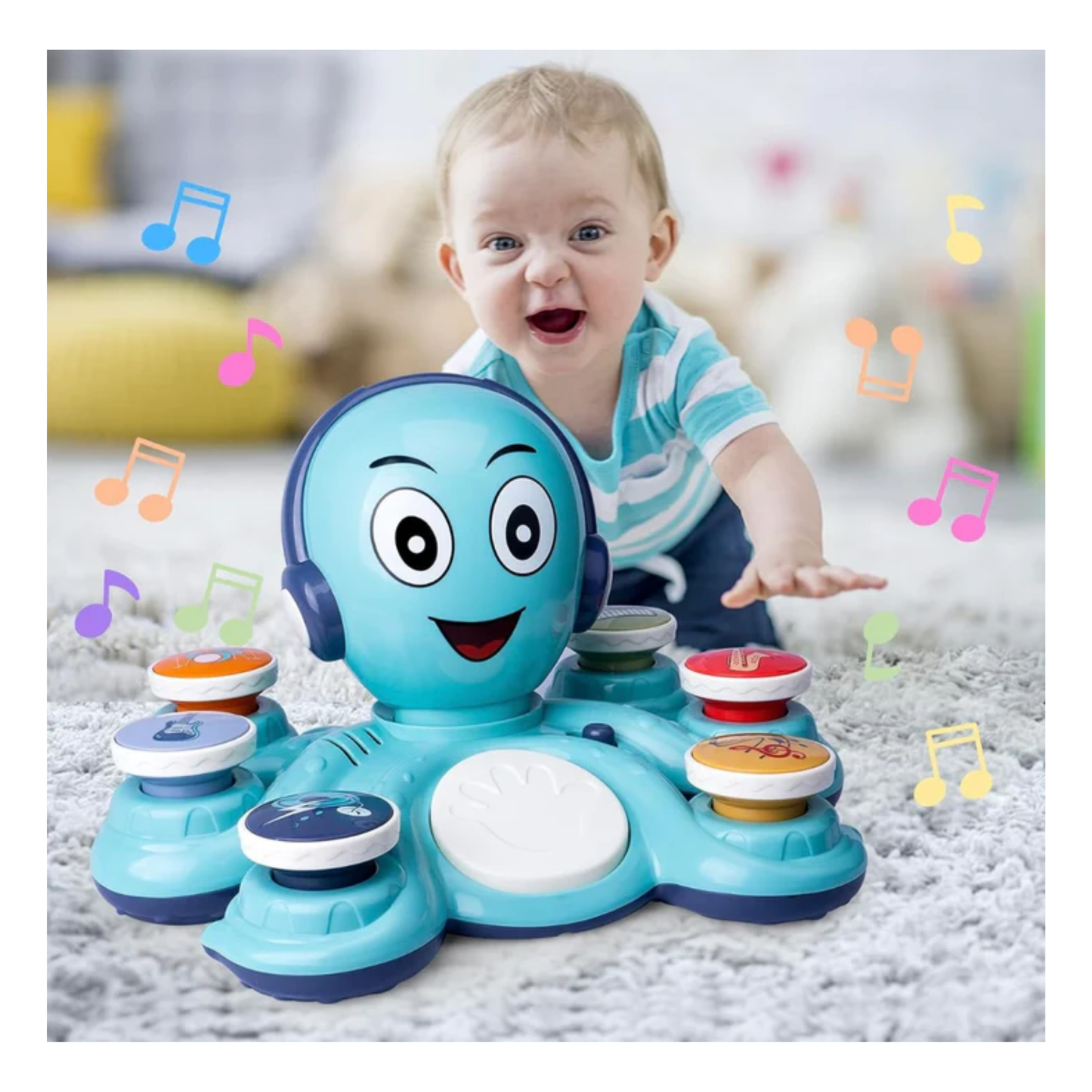 Little Fat Hugs Octopus Rocker