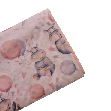 Petit Bebe Soft Comfortable and Hypoallergenic Minky Blanket