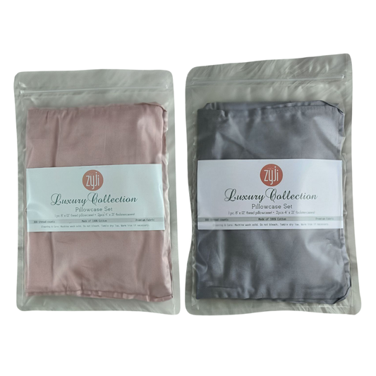 Zyji Luxury 3pc Set Pillowcase