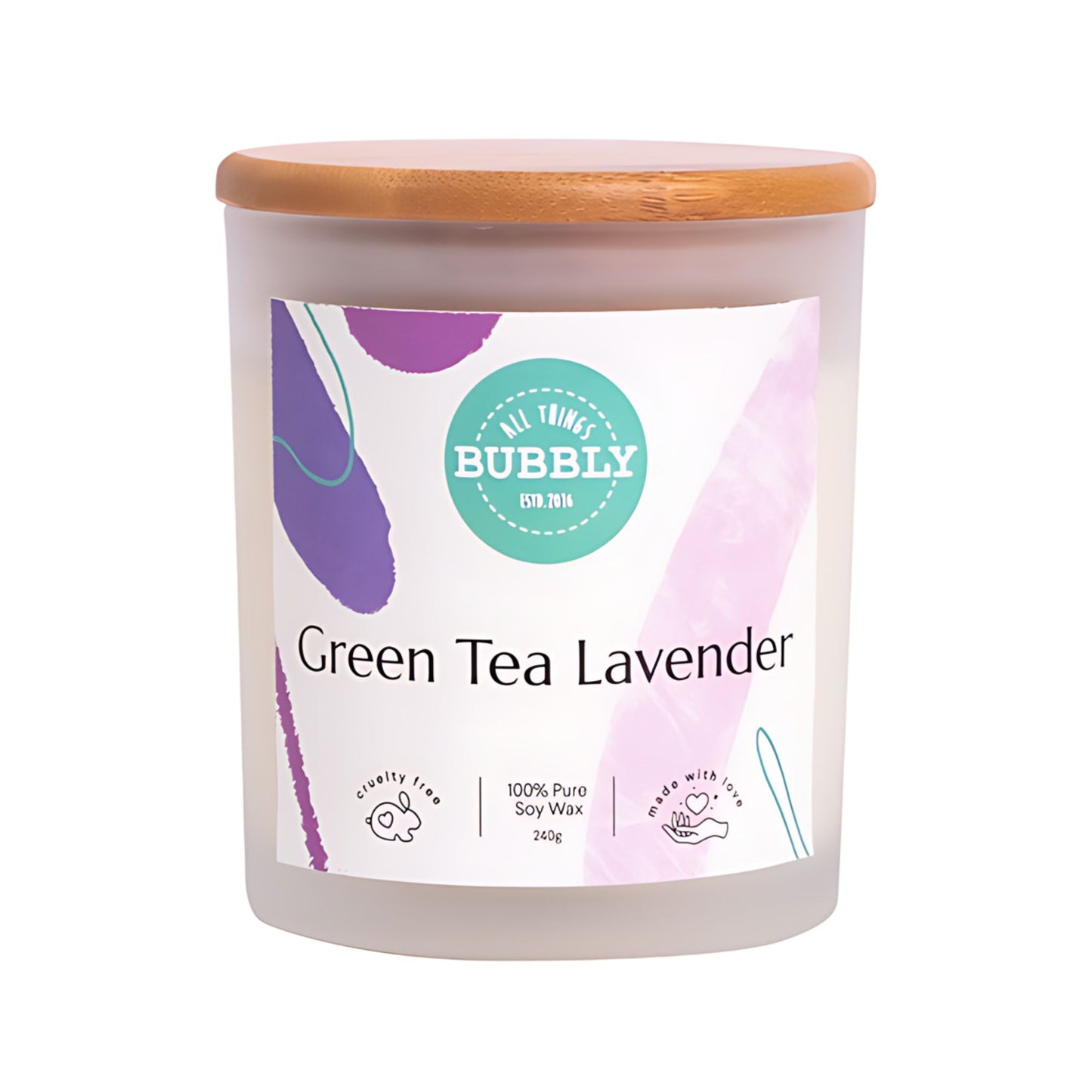 All Things Bubbly Soy Wax Candle 240g