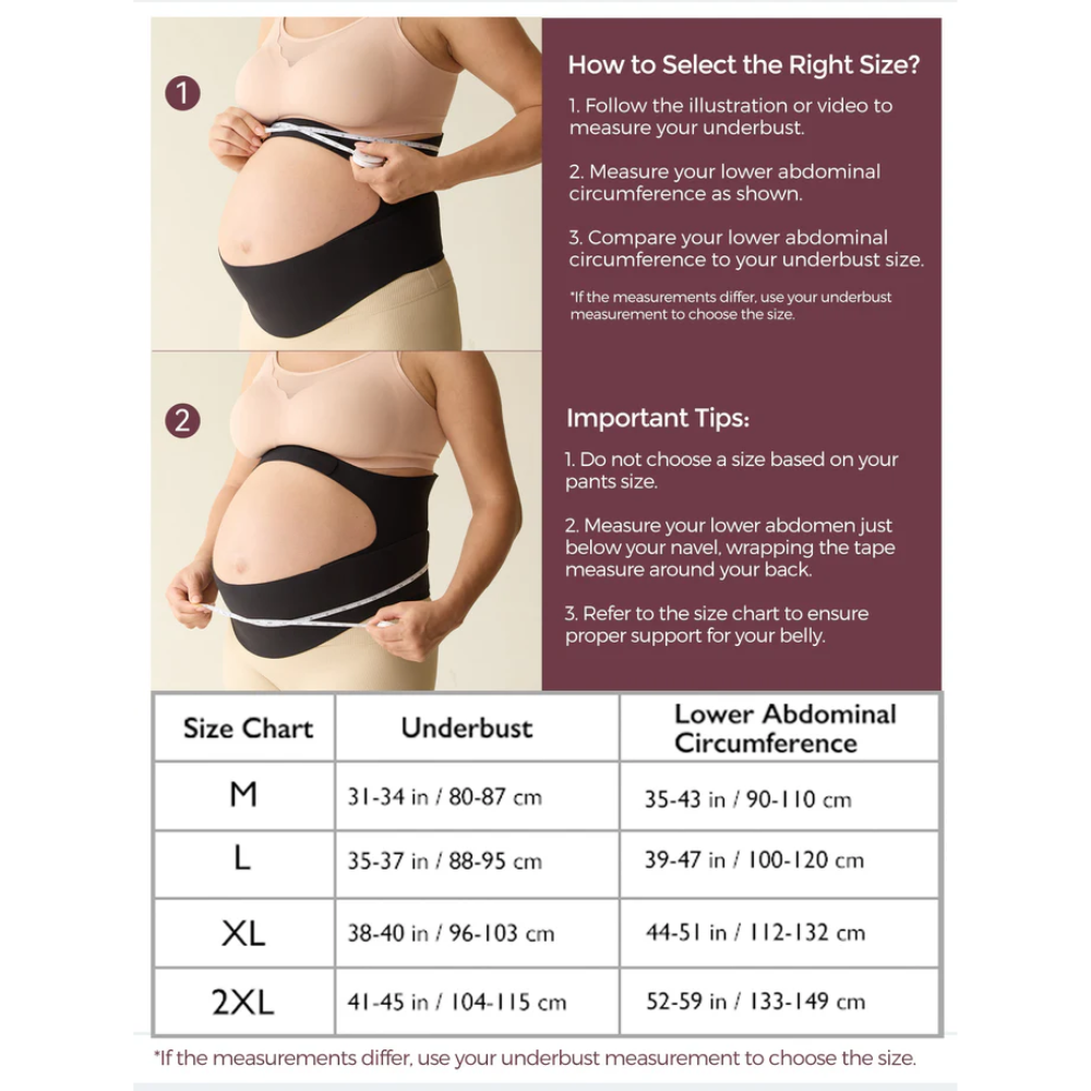 Lunabebe by Mama Blends Premium 2 in 1 Seamless Belly Lift