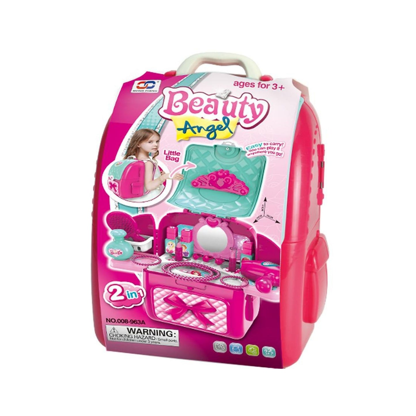 Kodomo Playhouse Beauty Angel Backpack Set