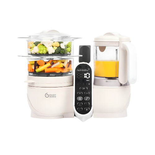 Babymoov Nutribaby(+): 6-in-1 Food Processor for Babies and Adults