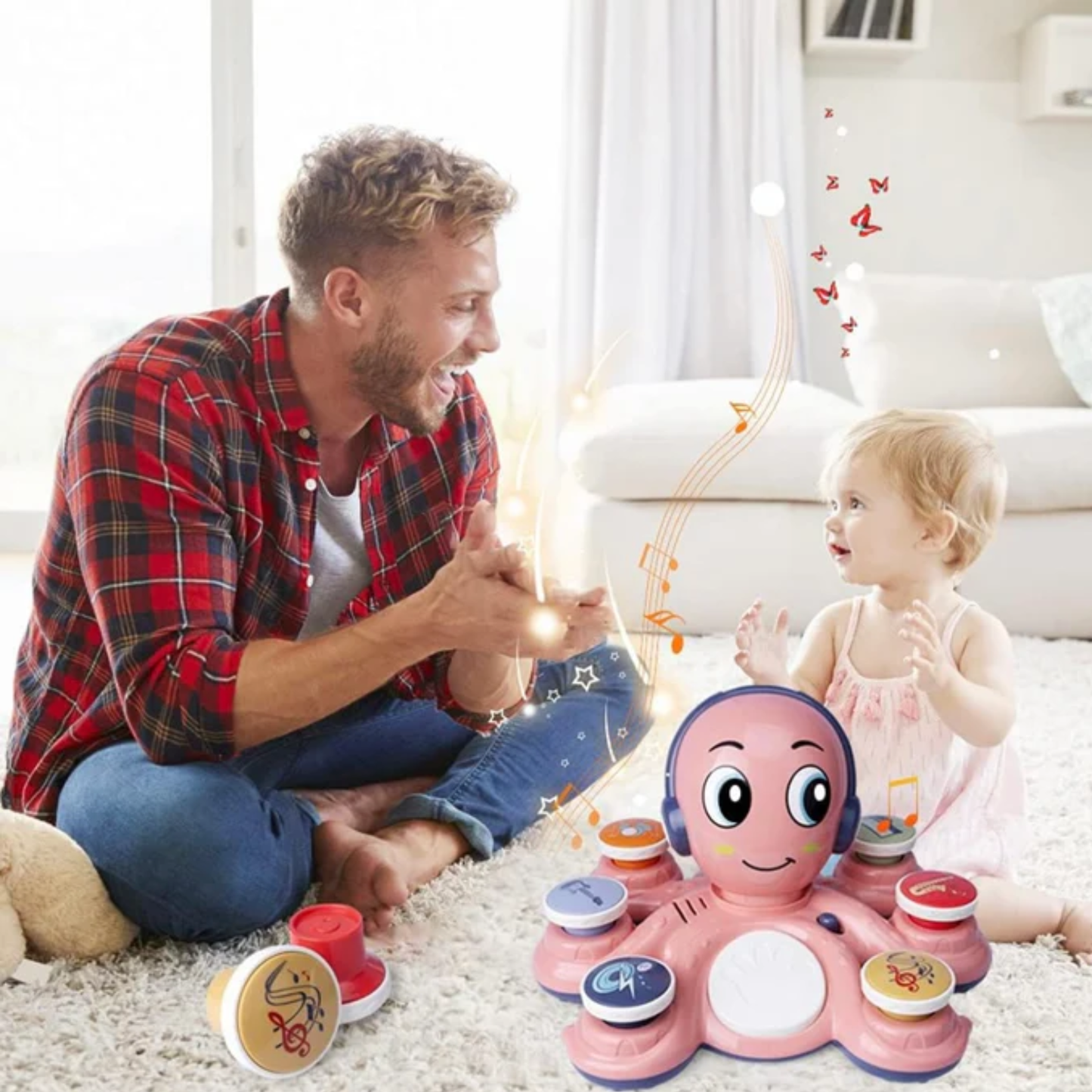 Little Fat Hugs Octopus Rocker