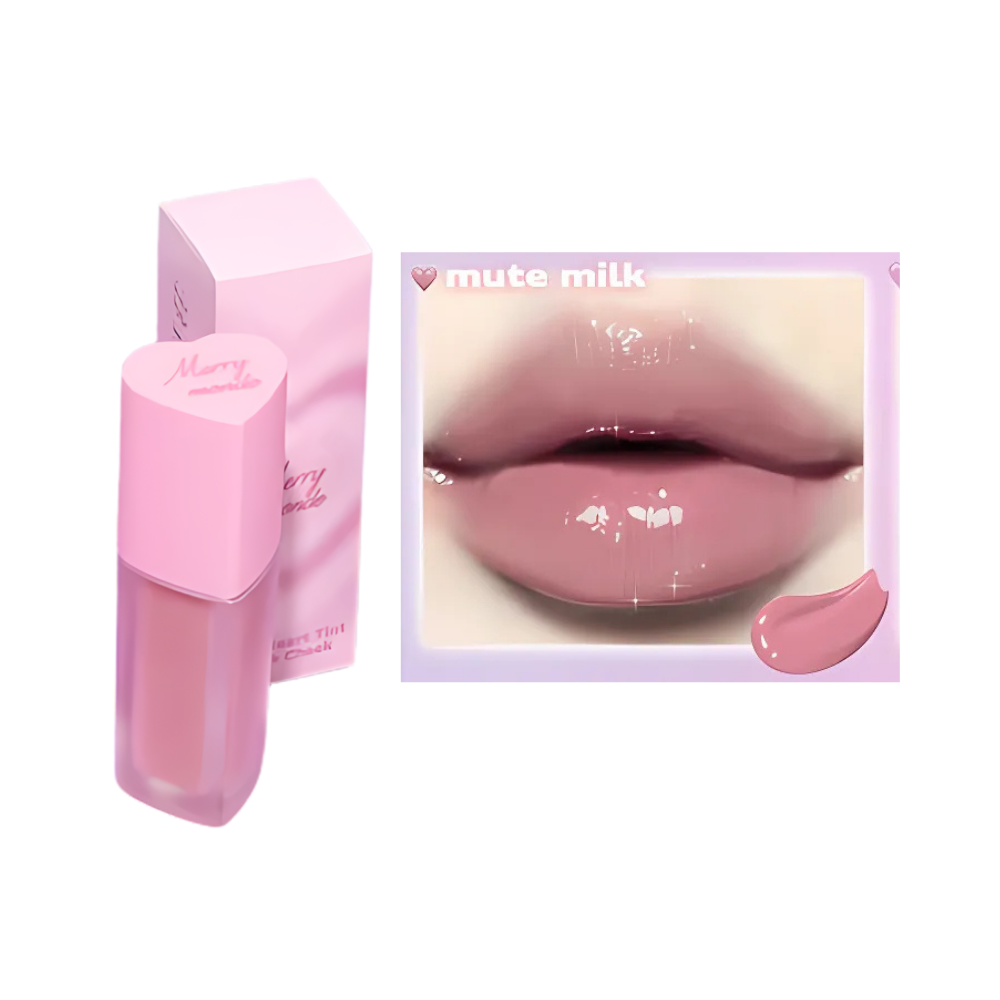 Merry Monde Milk Heart Tint Lip & Cheek