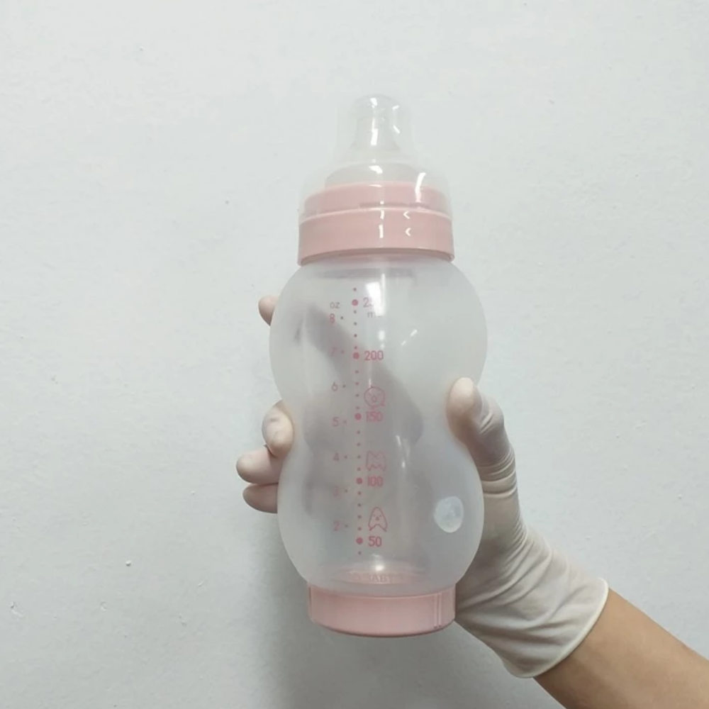 AMOBABY Baby Bottle in Silicone Balloon Cover |TRITAN Medical Grade Materials