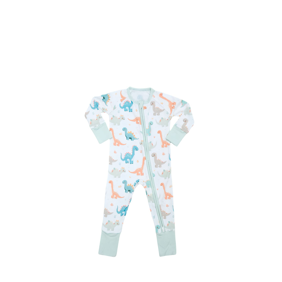 Bao Bei PH Maxi Bamboo Zippered Frogsuit with Mittens and Footsies for Newborn Infant Baby Onesie