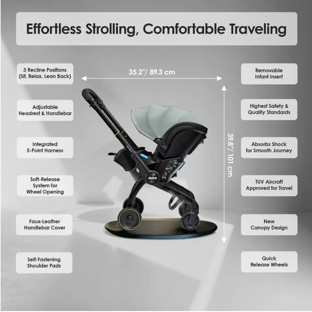 Doona X Car Seat Stroller
