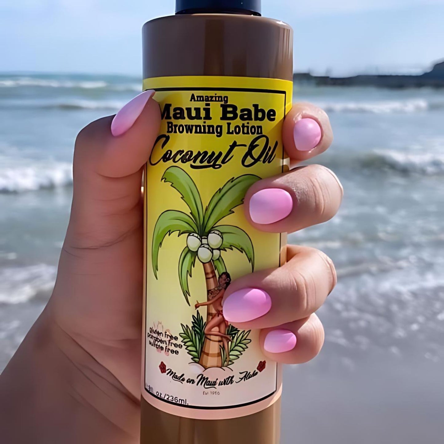 Maui Babe Browning Lotion with Coconut Oil 236ML