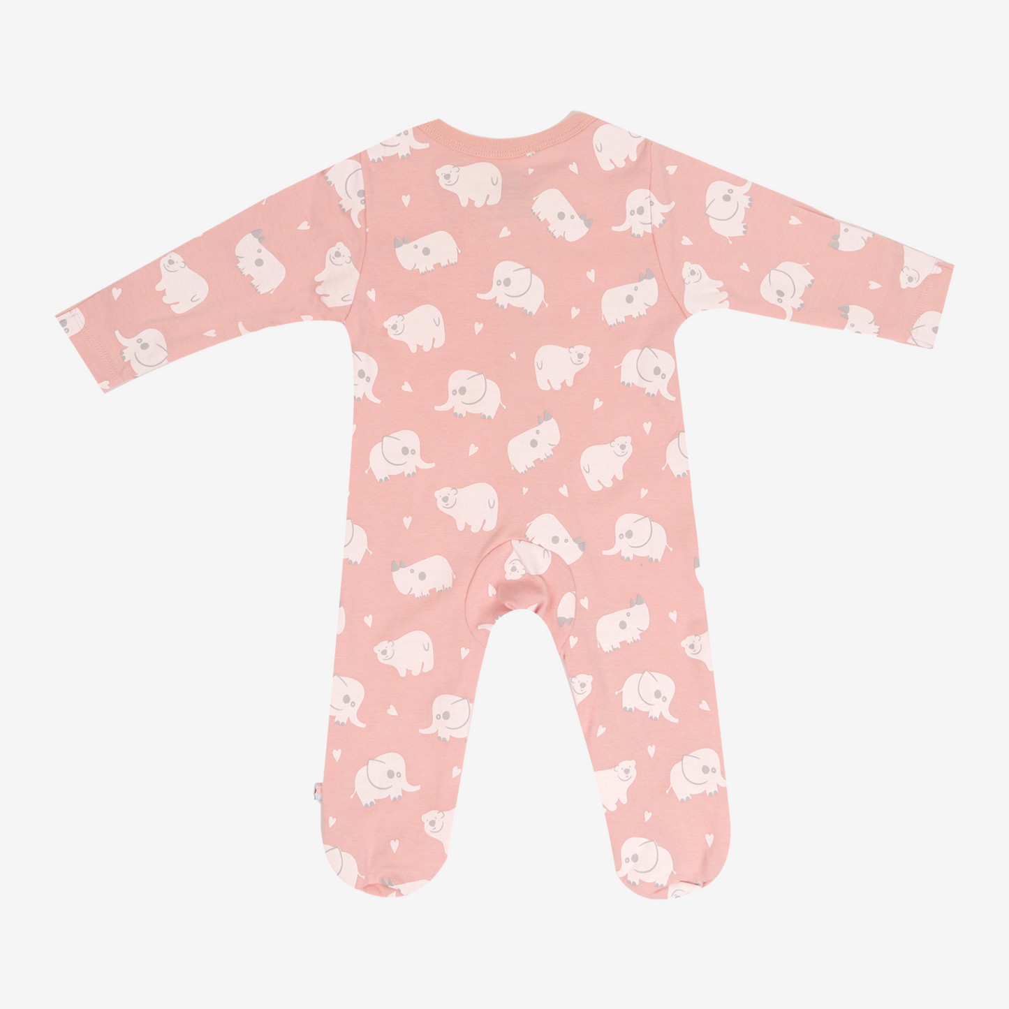 Babysoy Zipper Footie