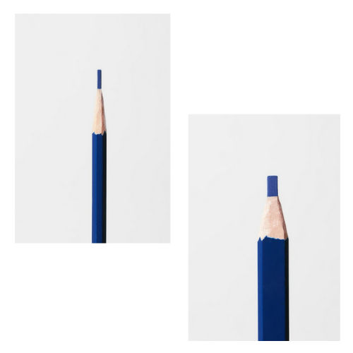 Flower Monaco Flat-Barrel Colored Pencils