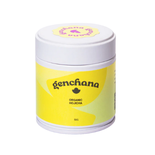 Genchana Hojicha Roasted Green Tea Powder 40g Tin