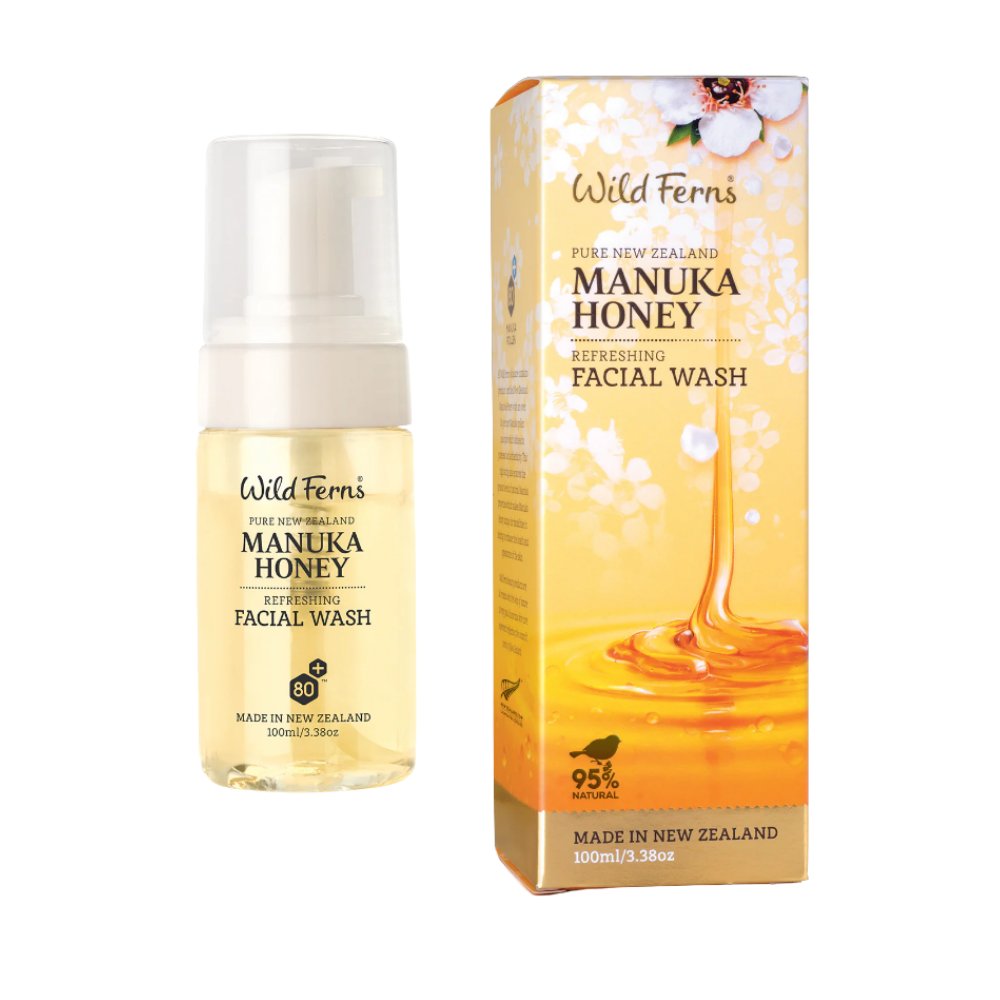 Wild Ferns Manuka Honey Refreshing Facial Wash (100ml)