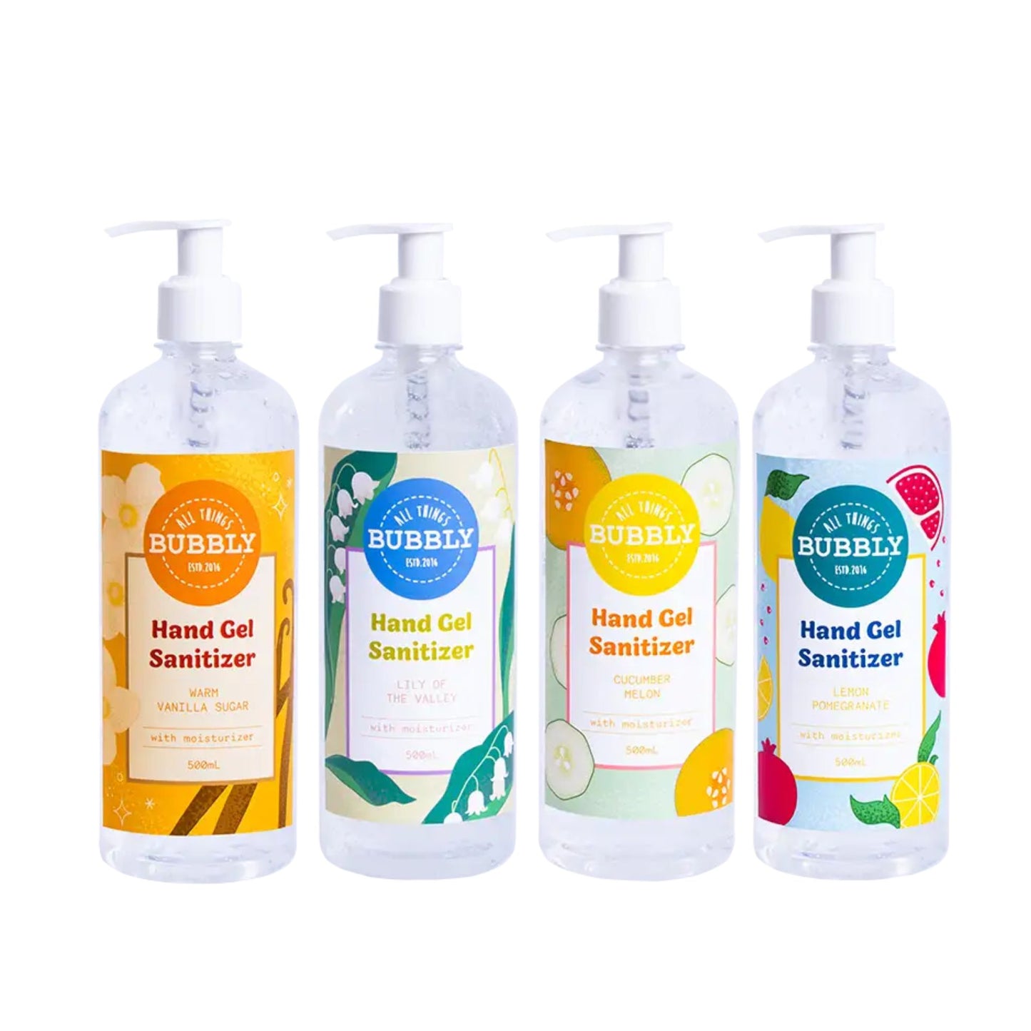 All Things Bubbly Hand Gel Sanitizer 500ml | With Moisturizer