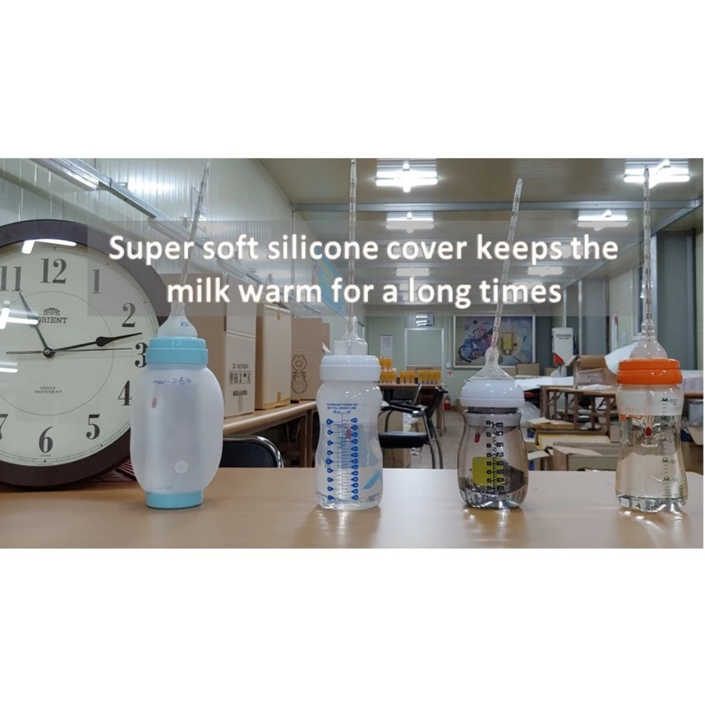 AMOBABY Baby Bottle in Silicone Balloon Cover |TRITAN Medical Grade Materials