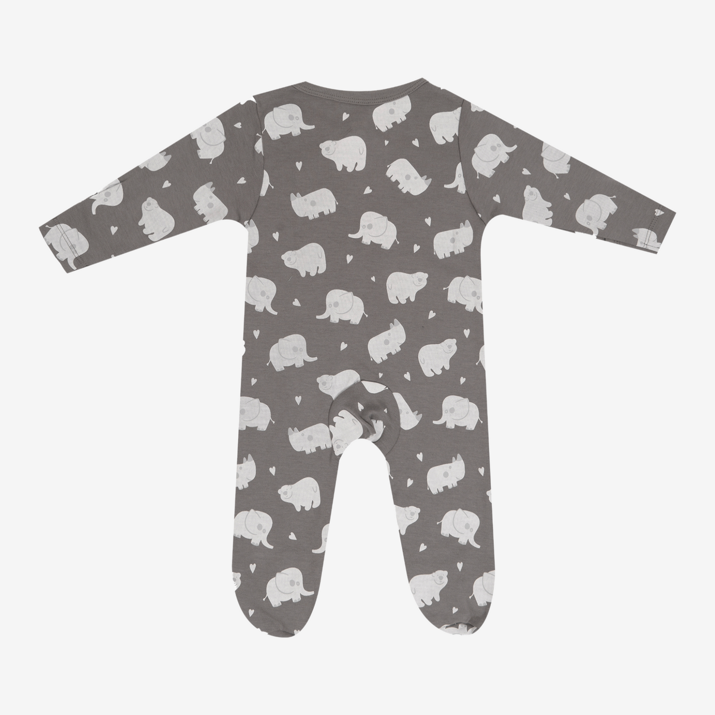 Babysoy Zipper Footie