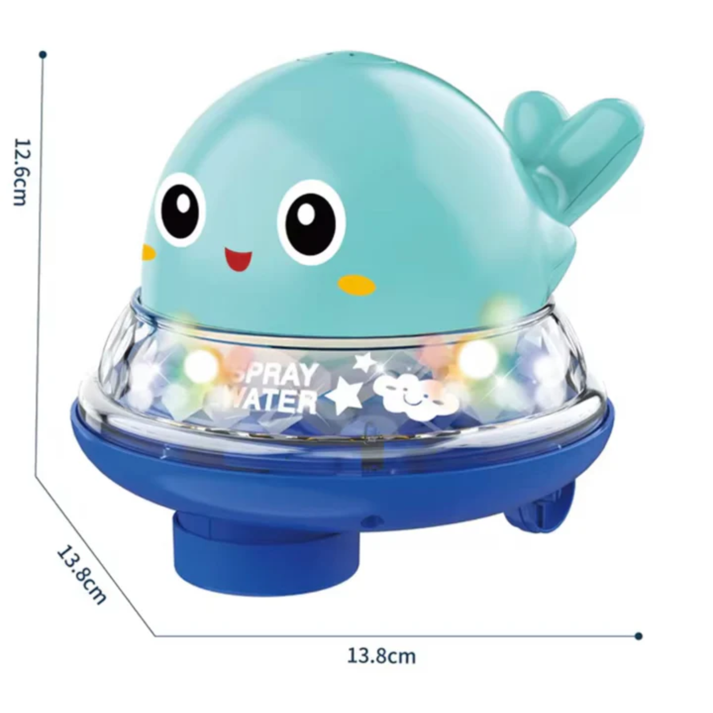 Little Fat Hugs Splashy Whale