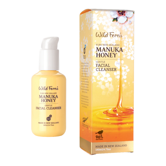 Wild Ferns Manuka Honey Gentle Facial Cleanser (140ml)