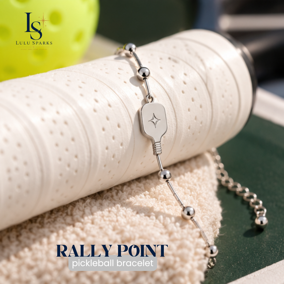 *PRE-ORDER | RALLY POINT BRACELET | Pickleball Bracelet Hypoallergenic Water/Sweat/Tarnish Resistant Jewelry