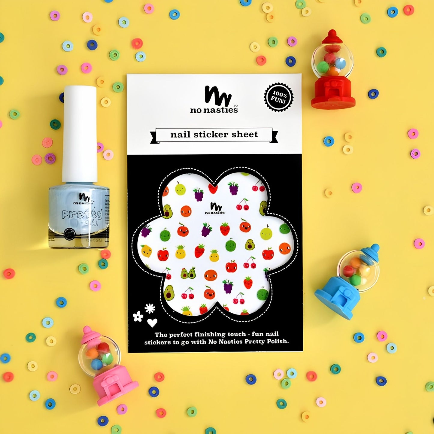 No Nasties Nail Stickers