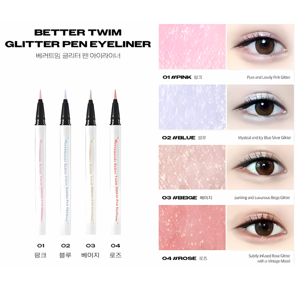 Merry Monde Better Twim Glitter Pen Eyeliner