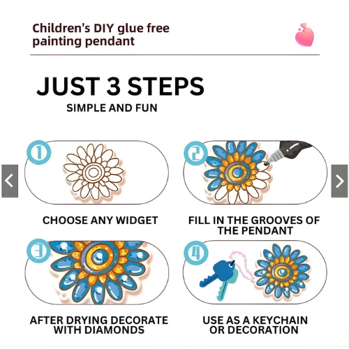 Mr. Toys Glitter Paint Set | High-Shine Sparkling Art Medium for Crafts and Decorations