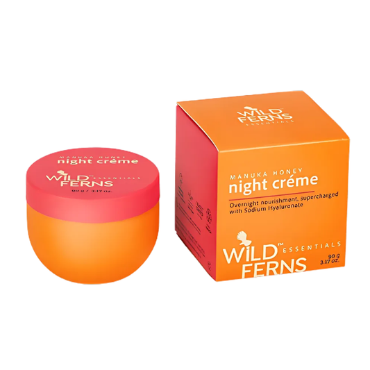 Wild Ferns Essentials Manuka Honey Night Crème (90g)
