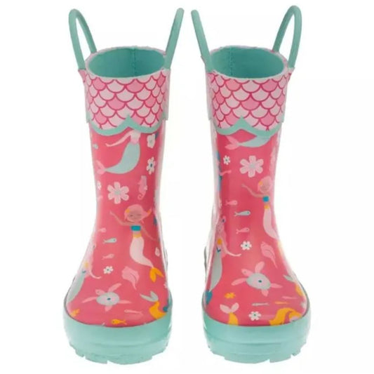 Stephen Joseph Rain Boots Mermaid