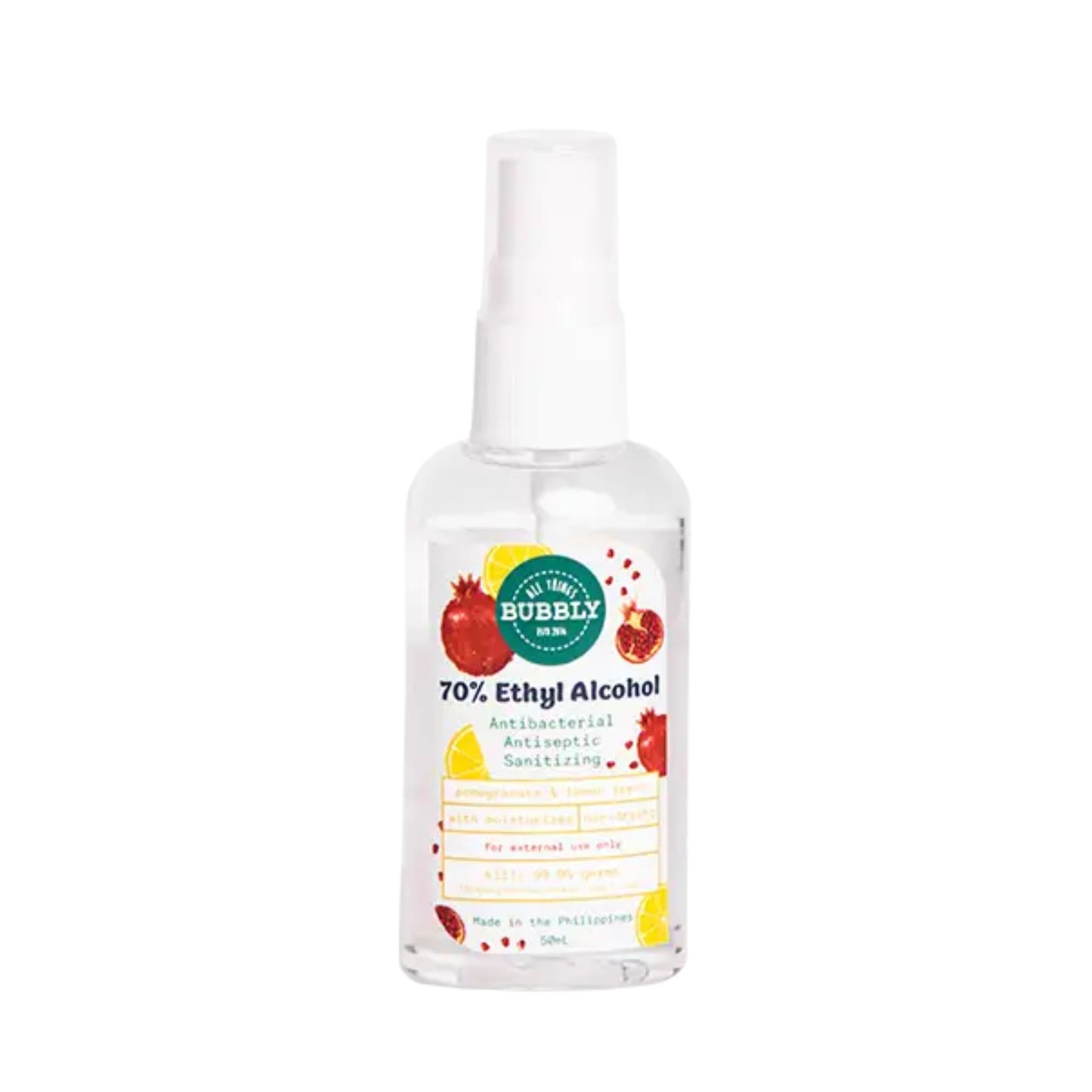 All Things Bubbly 70% Ethyl Alcohol 50ml