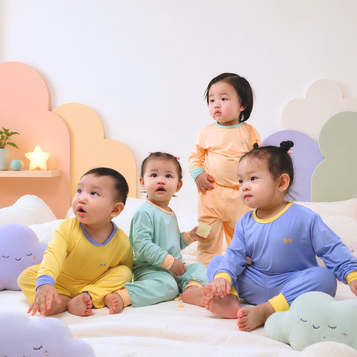 Lullaboo Bamboo Pajama Set for Toddler