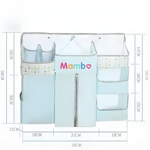 MAMBO Crib Organizer Bag