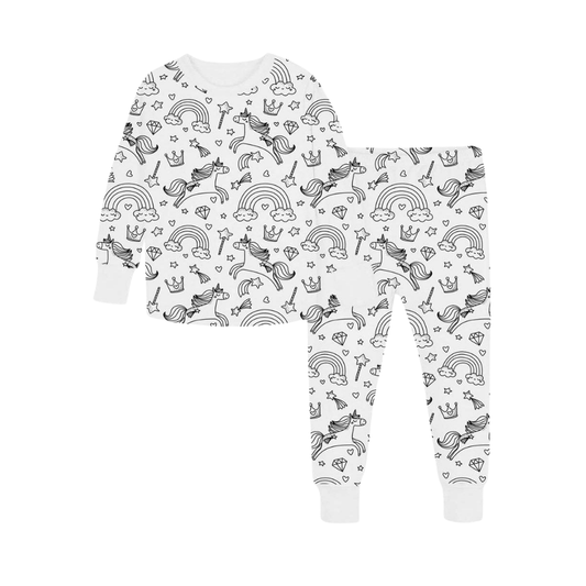 Snooze Avenue Colouring Pajamas