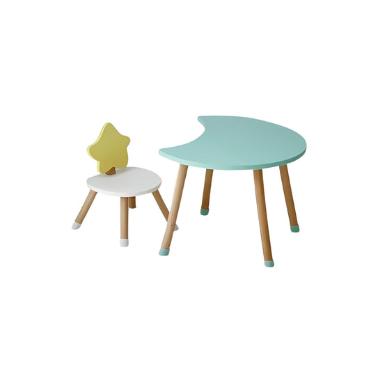 Hamlet Lunella Kids Table and Chair Set in Mint
