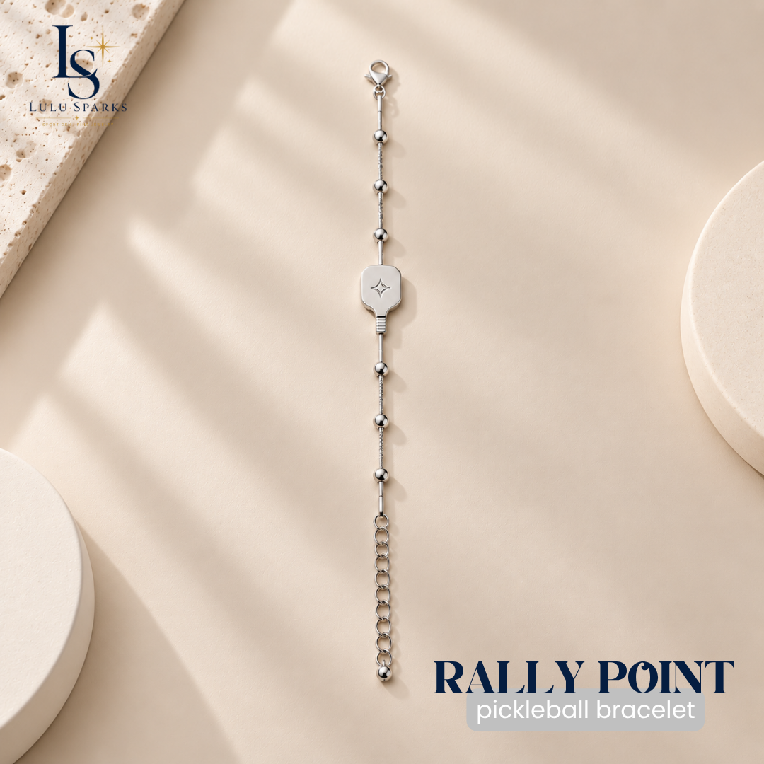 *PRE-ORDER | RALLY POINT BRACELET | Pickleball Bracelet Hypoallergenic Water/Sweat/Tarnish Resistant Jewelry