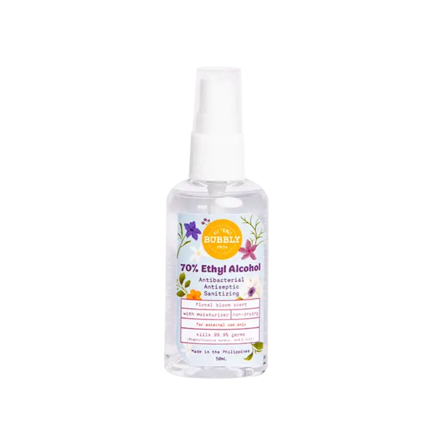 All Things Bubbly 70% Ethyl Alcohol 50ml
